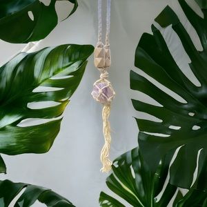 Hanging Amethyst Wrap for the Car